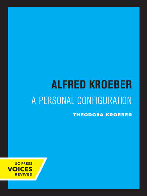 cover image of Alfred Kroeber